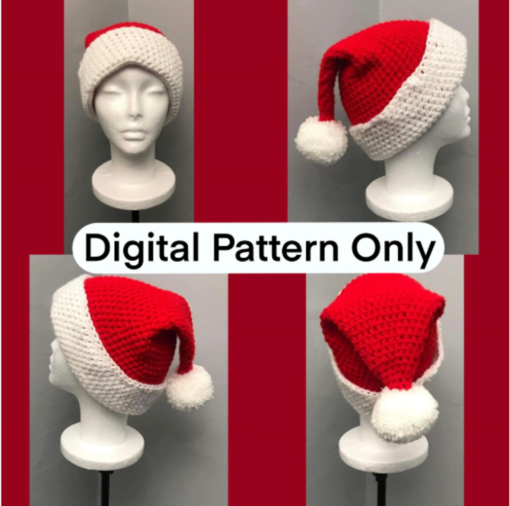 Santa Hat Crochet Pattern